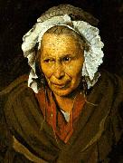 Theodore   Gericault Insane Woman painting